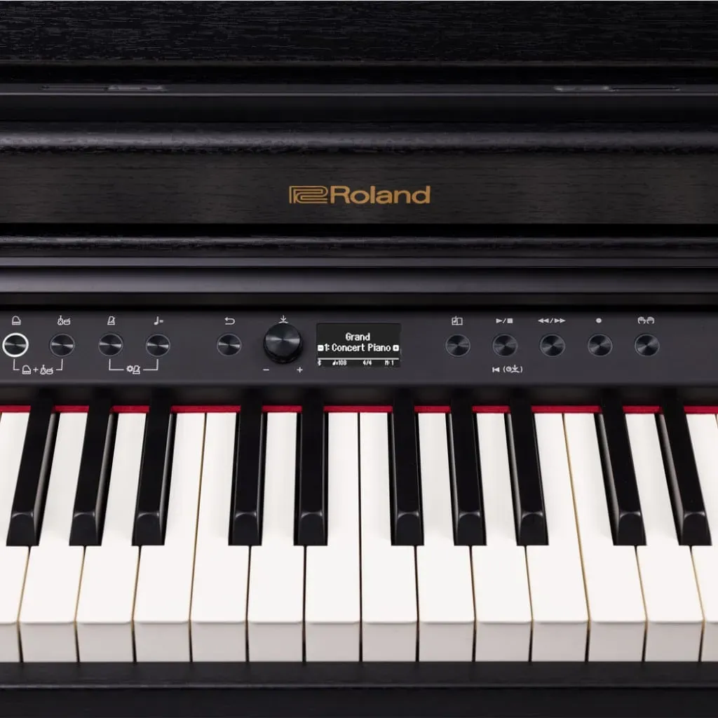 Roland RP701 Digital Upright Piano - Contemporary Black — view 4