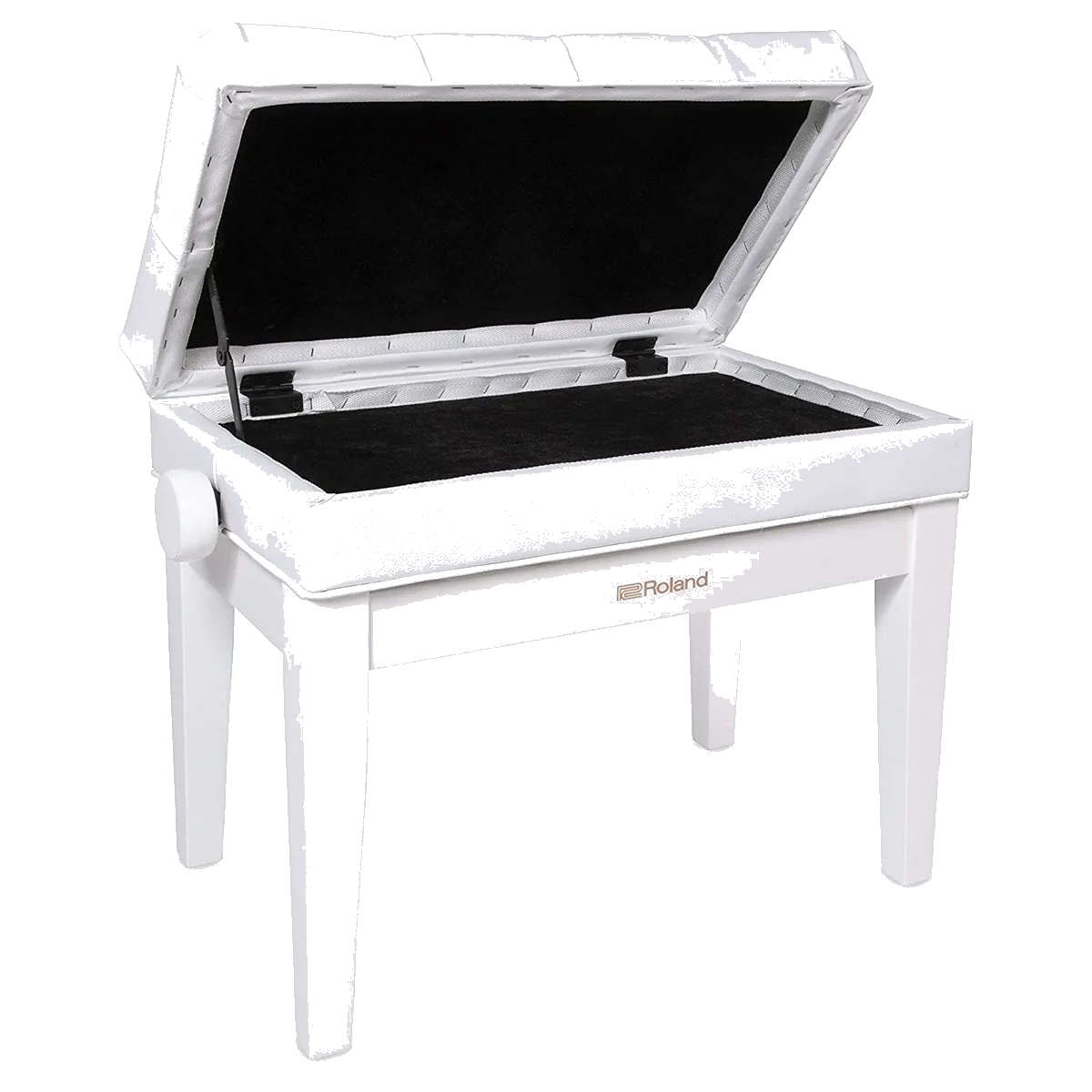 Roland RPB-500PW Piano Bench – Polished White — view 2