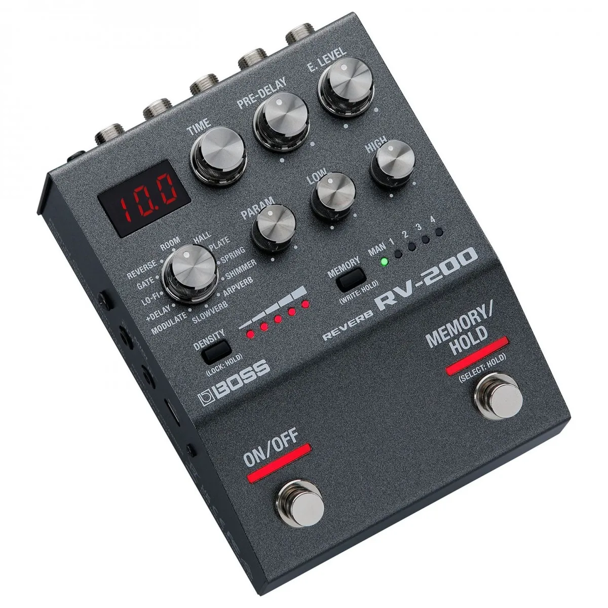 Boss RV-200 200 Series Reverb Pedal — view 2