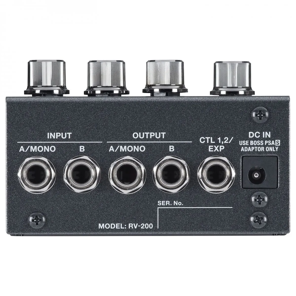 Boss RV-200 200 Series Reverb Pedal — view 3