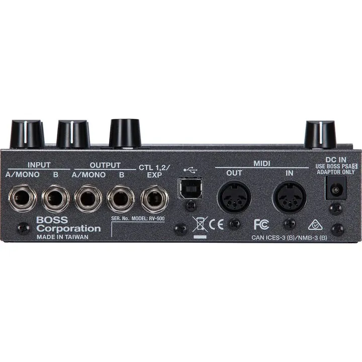 Boss RV-500 Reverb Pedal Reverb — view 3
