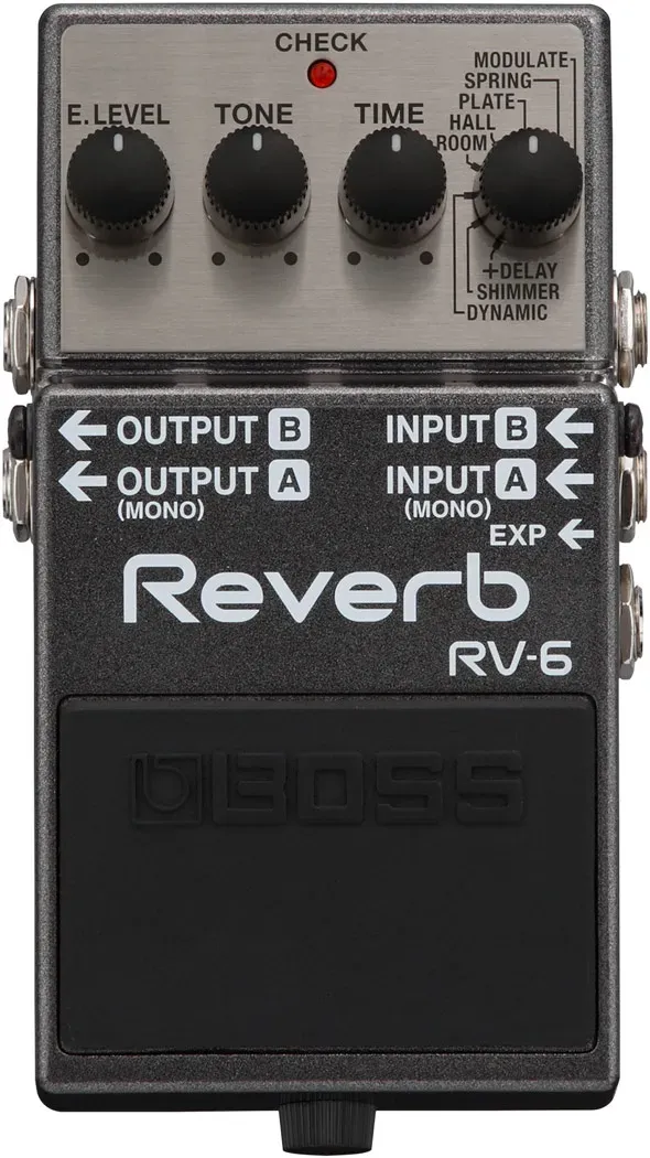 Boss RV-6 Reverb Effects Pedal — view 2
