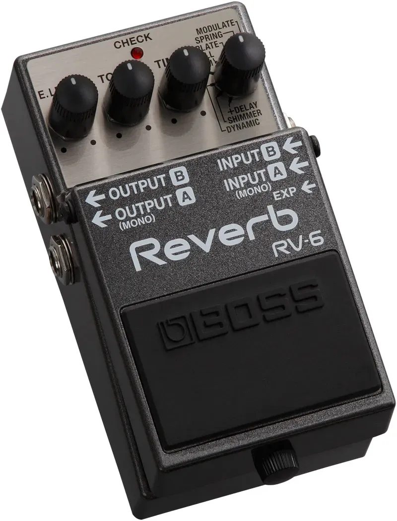 Boss RV-6 Reverb Effects Pedal — view 3