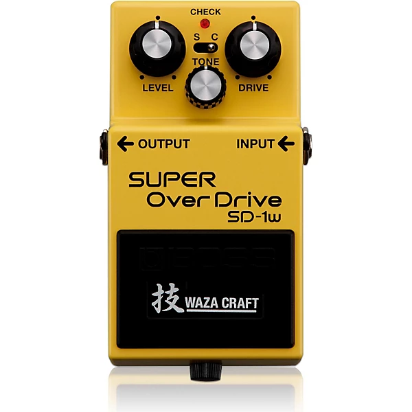 Boss SD-1W Waza Craft Super Overdrive Pedal — view 1