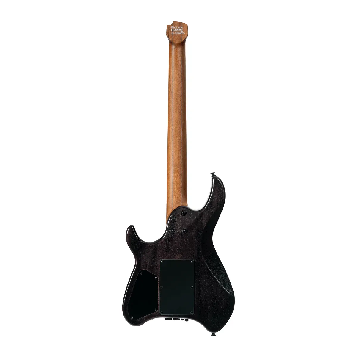 Cort Space G6TR Headless Electric Guitar – Semi Gloss Lava — view 3