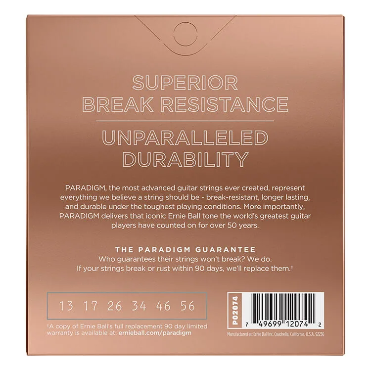 Ernie Ball 2074 Medium Paradigm Phosphor Bronze Acoustic Guitar Strings - .013-.056 — view 2