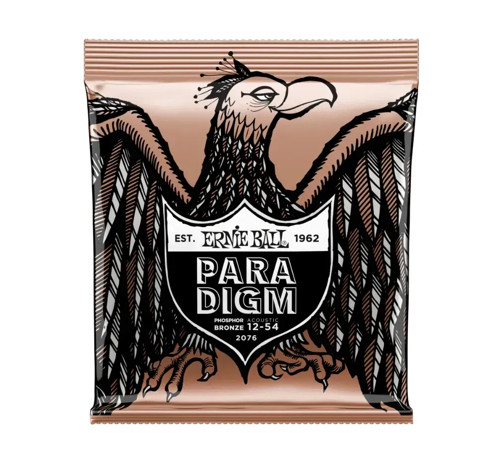 Ernie Ball Paradigm Phosphor Bronze Acoustic Guitar Strings - .012-.054 — view 2