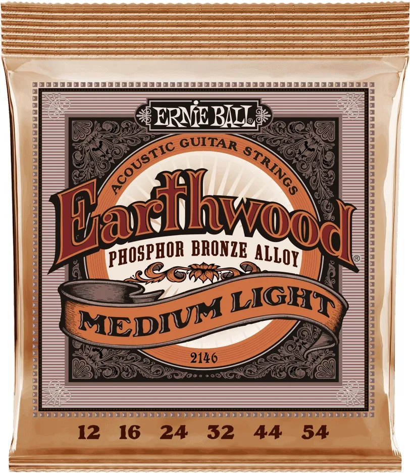 ERNIE BALL EARTHWOOD PHOS/ BRONZE 12/54