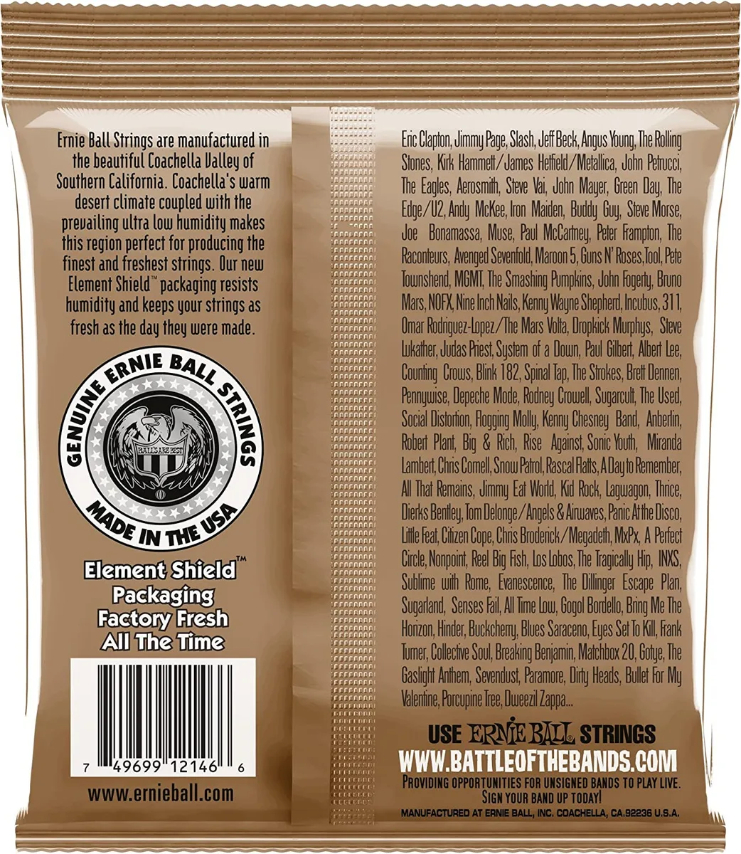 ERNIE BALL EARTHWOOD PHOS/ BRONZE 12/54 — view 2
