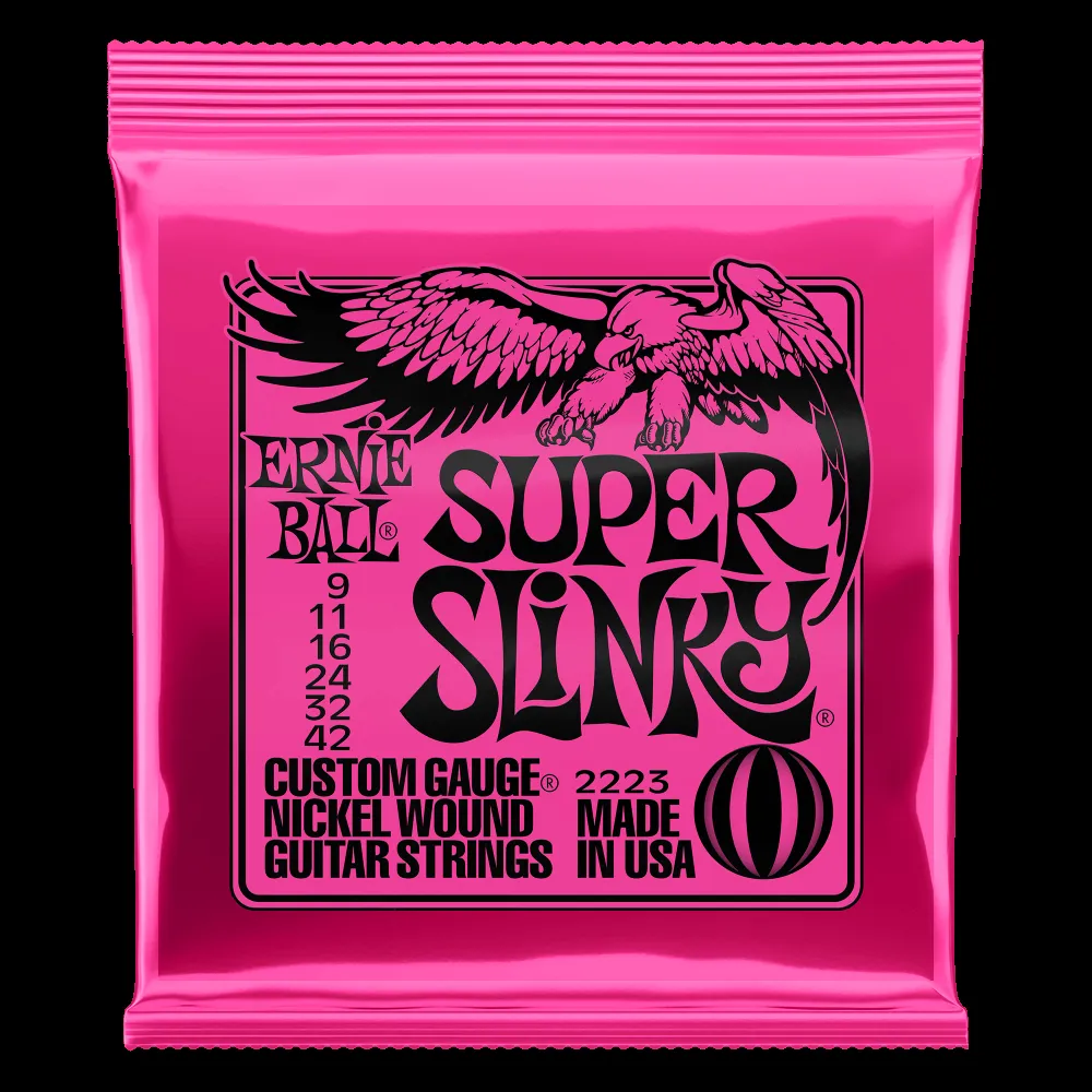 ERNIEBALL STRINGS SUPER SLINKY
