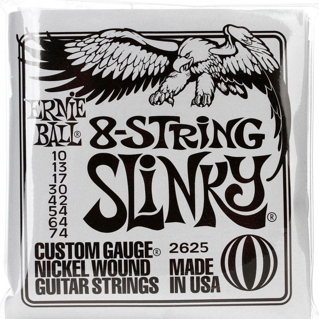 Ernie Ball 8-String Slinky Electric Guitar Strings – (10-74) — view 1