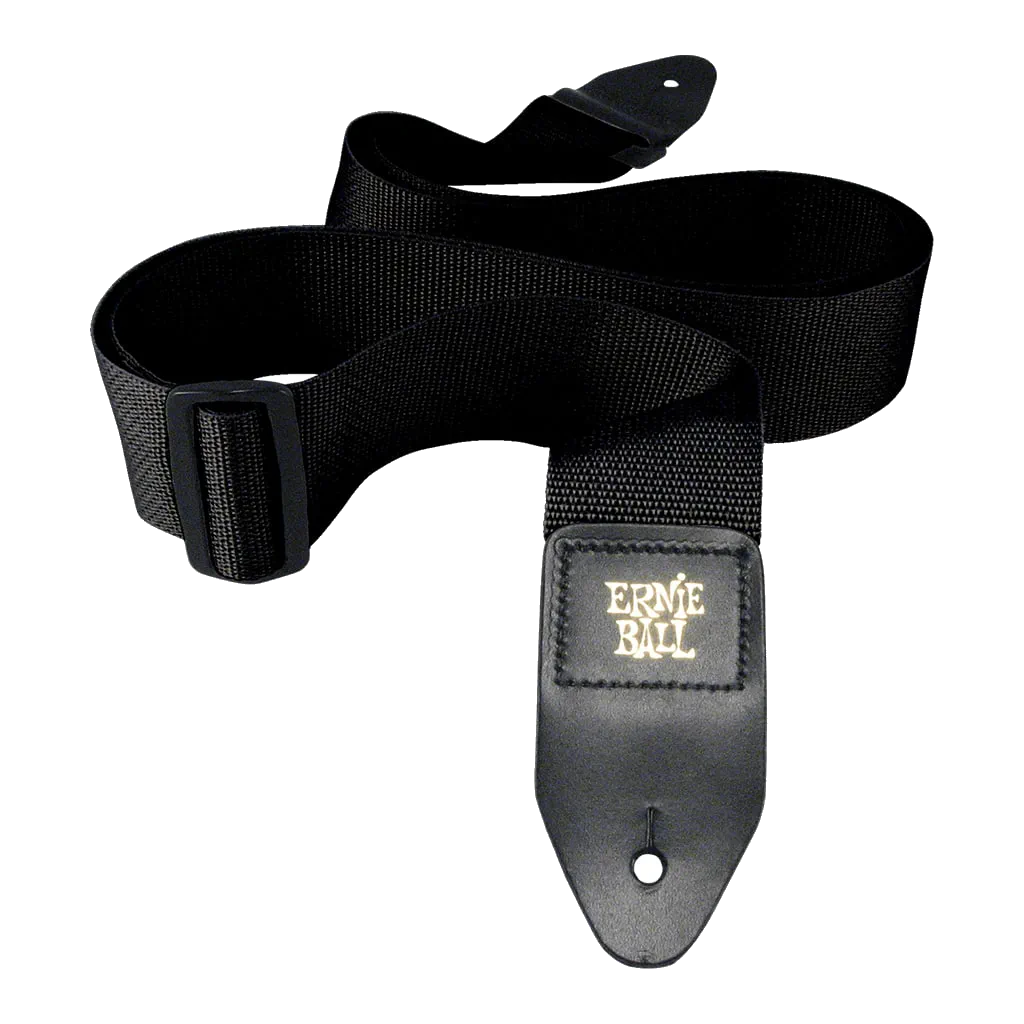 Ernie Ball Polypro Guitar Strap – Black — view 1