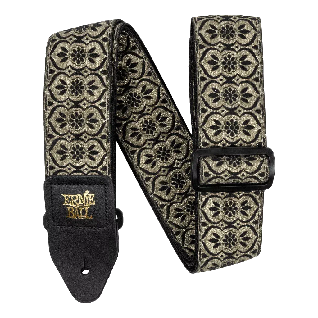 Ernie Ball Classic Jacquard Guitar Strap – Golden Garden