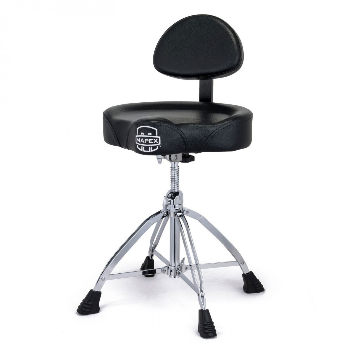 Mapex T875 Saddle Top with Backrest Drum Stool