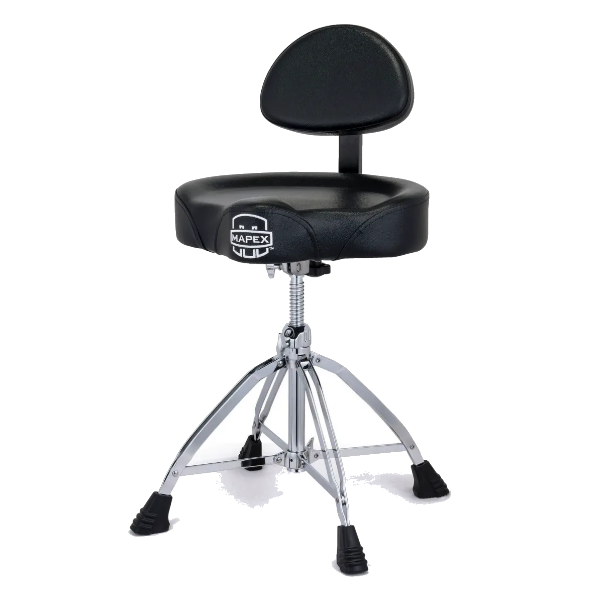 Mapex T875 Saddle Top with Backrest Drum Stool