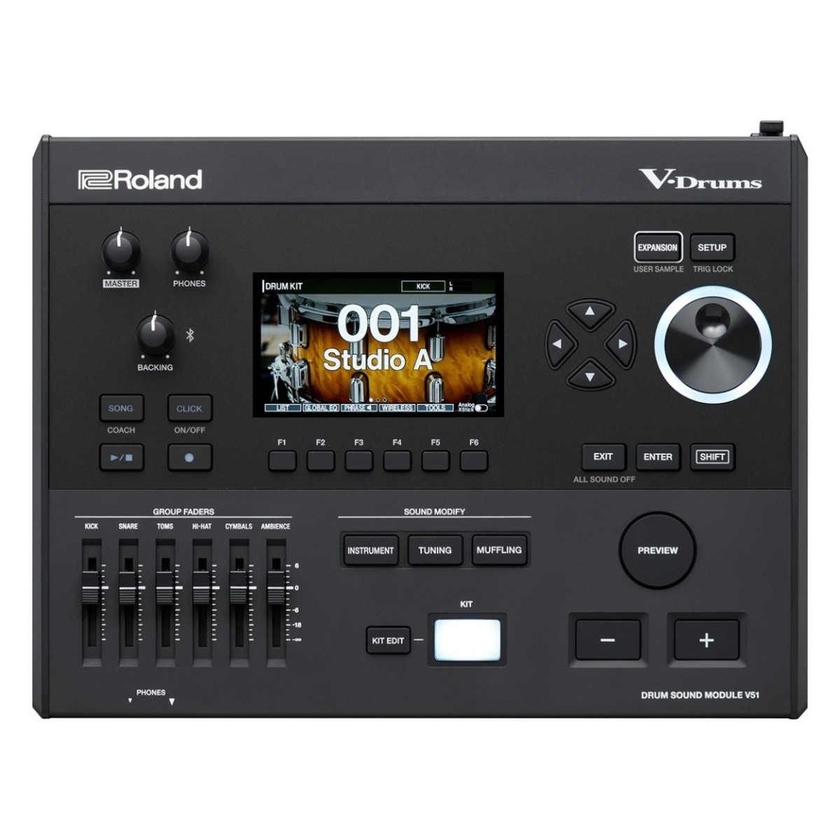 Roland TD516 V-Drums Electronic Drum Kit — view 5