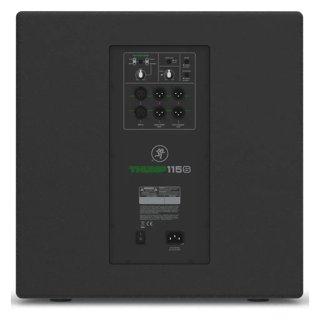Mackie Thump115S 1400W 15 inch Powered Subwoofer with DSP — view 3