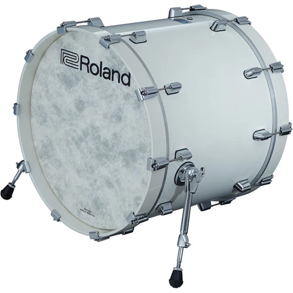 Roland V-Drums Acoustic Design VAD706 Electronic Drum Set – Pearl White — view 3