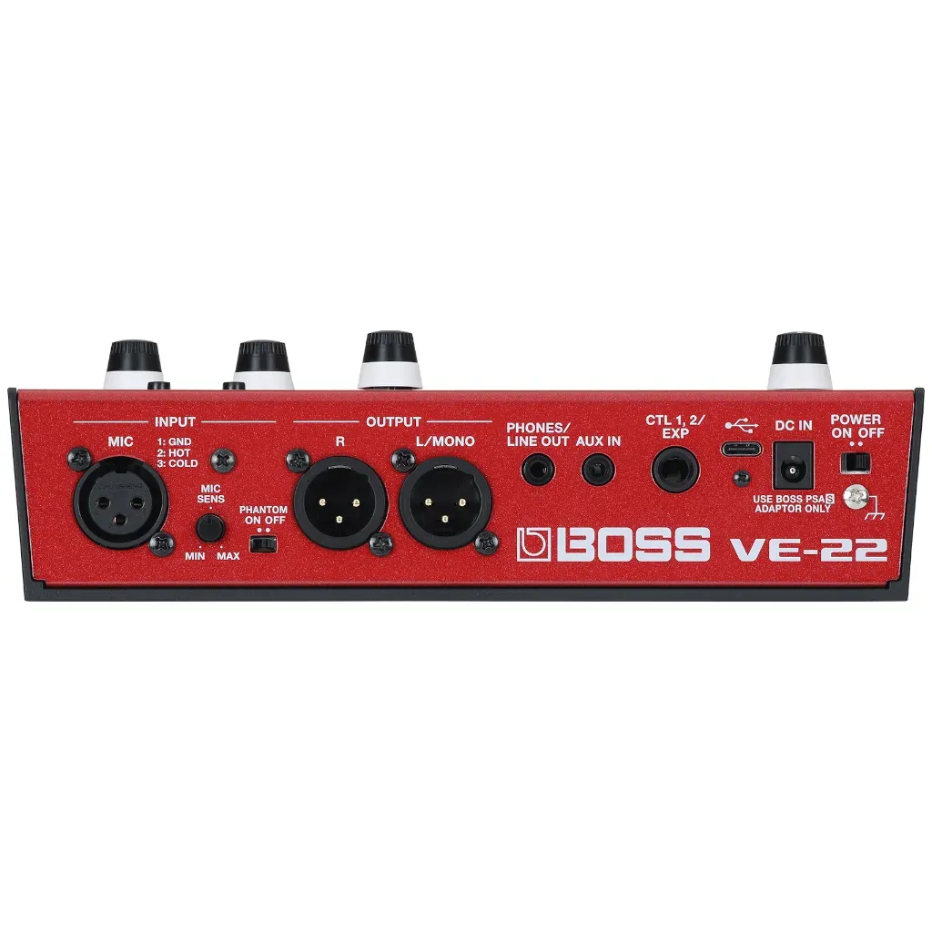 Boss VE-22 Vocal Effects and Looper Pedal — view 3