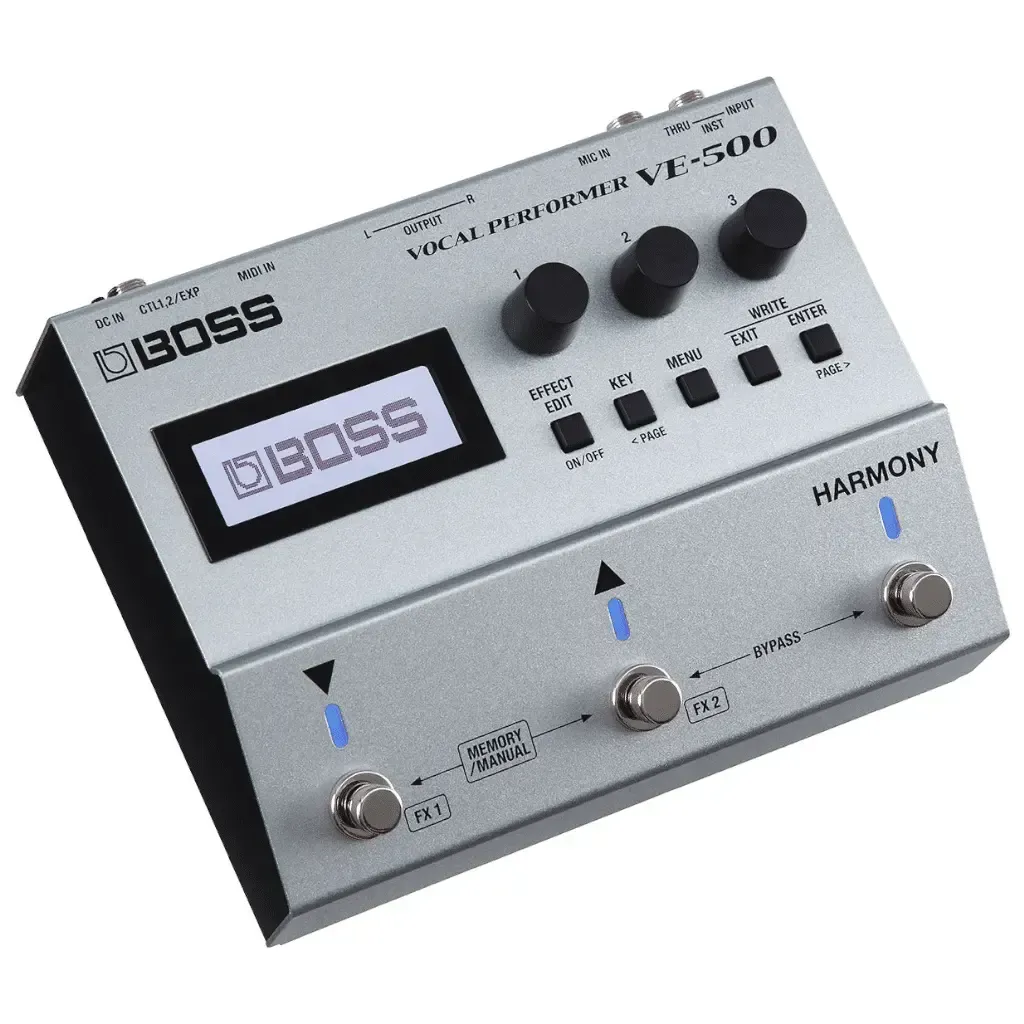 Boss VE-500 Vocal Performer Multi-FX Pedal — view 2