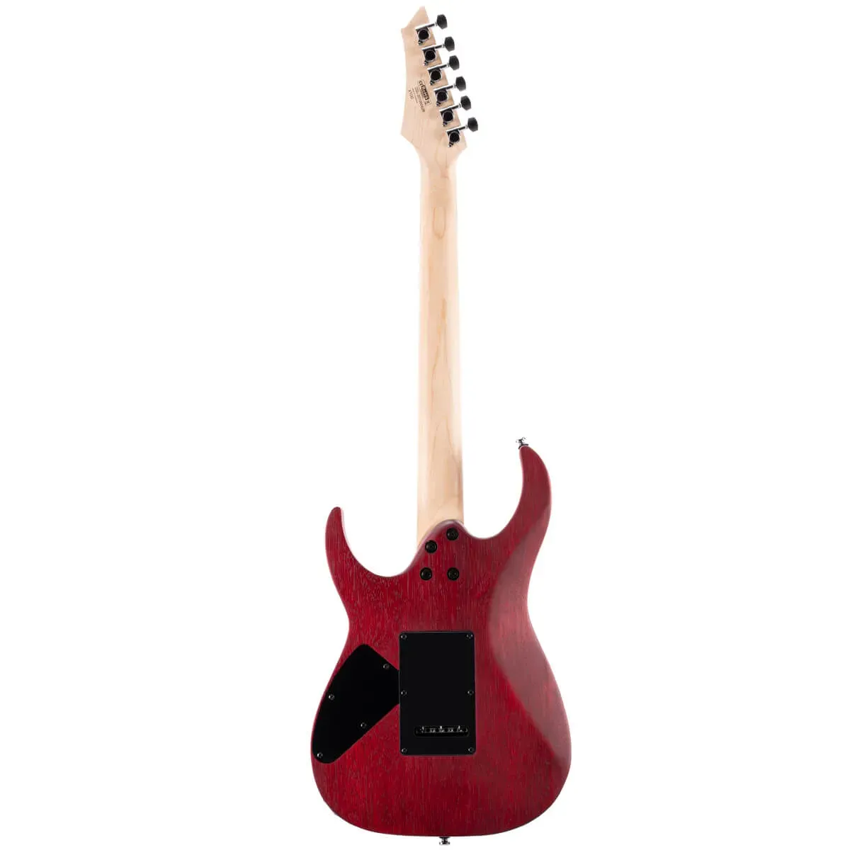 Cort X100 Electric Guitar – Open Pore Black Cherry — view 7