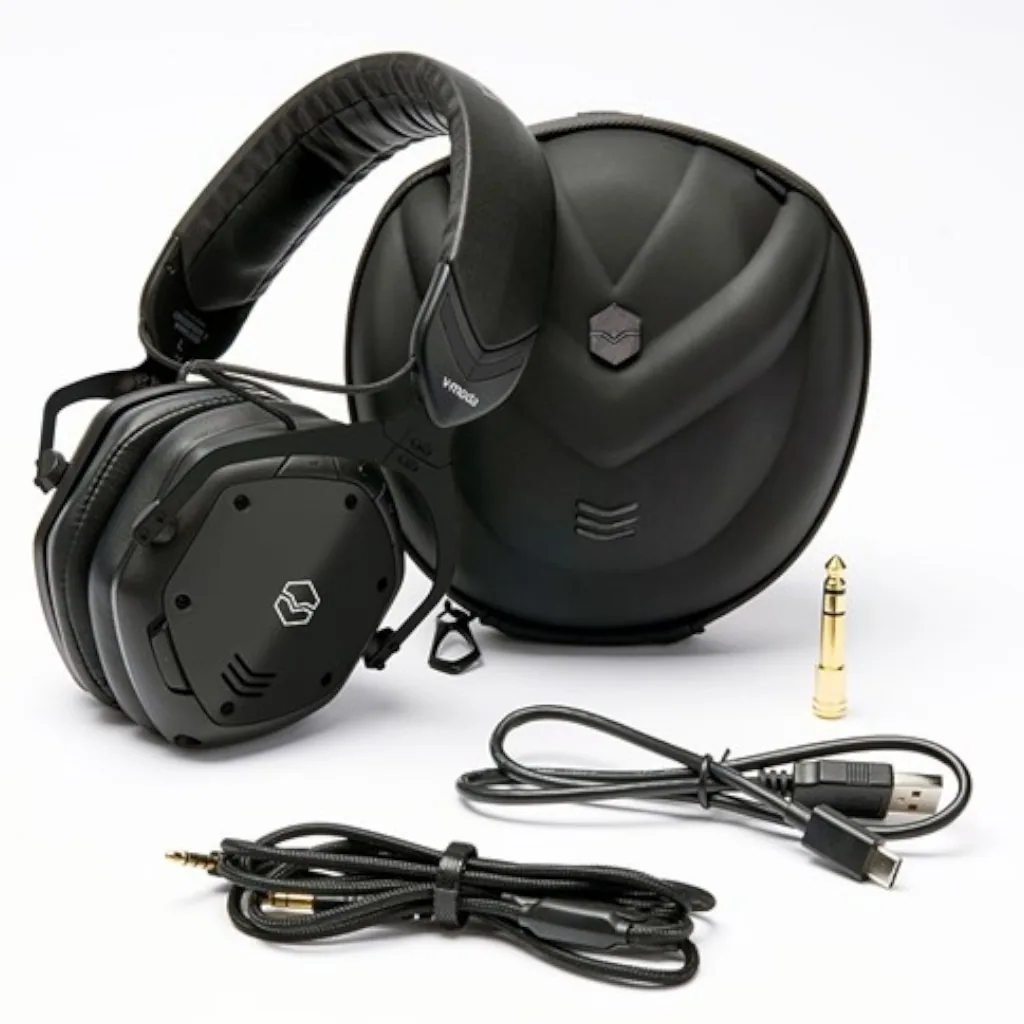 V-Moda Crossfade 3 Wireless Headphones - Matte Black — view 3