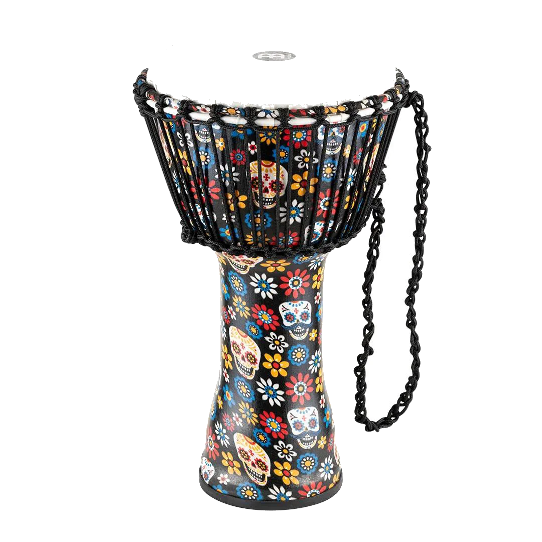 Meinl 10″ Djembe – Day of the Dead — view 1