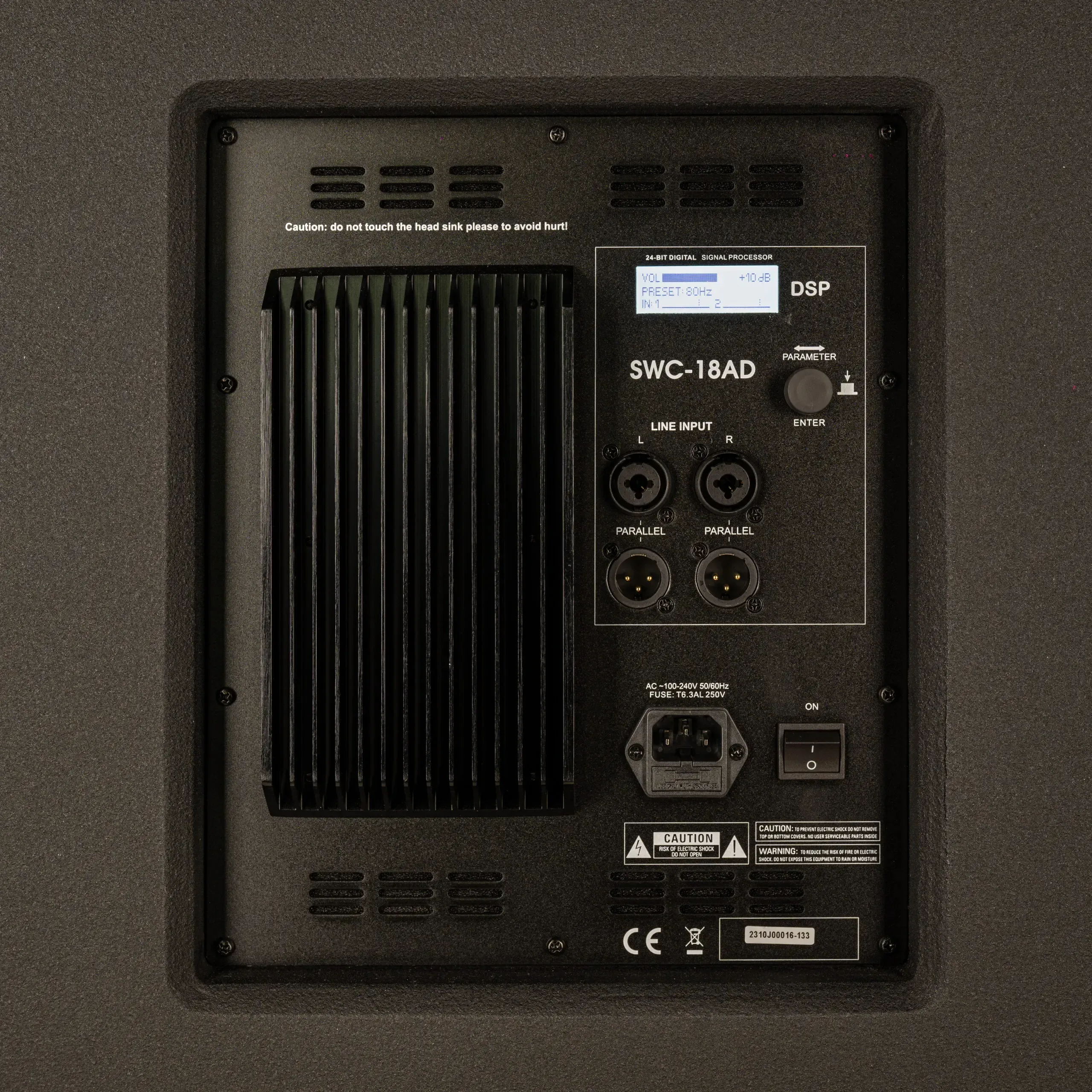 Agera Acoustics SWC-18AD Active 18 inch Subwoofer — view 4