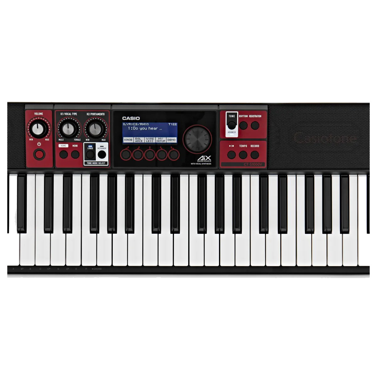 Casio CT S1000V 61 Key Portable Keyboard – Black — view 3