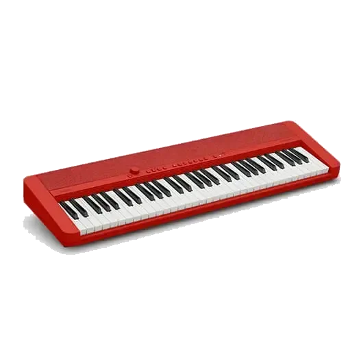 Casio CT-S1 61-key Portable Keyboard - Red