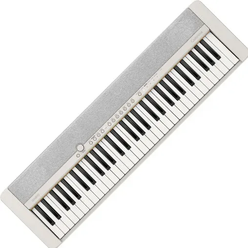 Casio CTS-1WE 61-Key Keyboard (White) — view 2