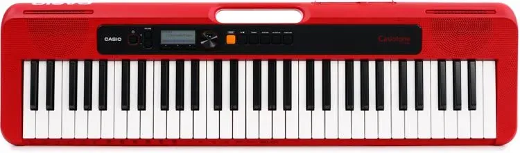 Casio Casiotone CT-S200 61-key Portable Keyboard - Red — view 2