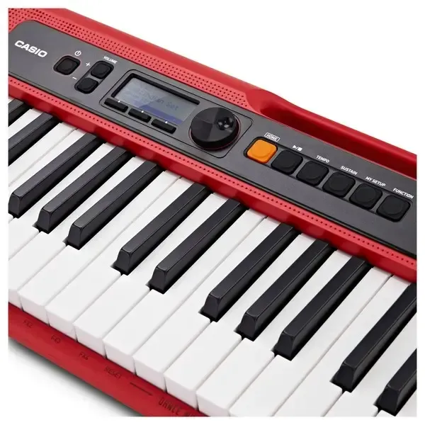 Casio Casiotone CT-S200 61-key Portable Keyboard - Red — view 3