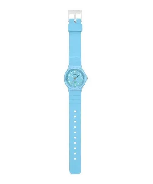 Casio LQ-24B Women's Wrist Analogue Watch - Blue — view 2