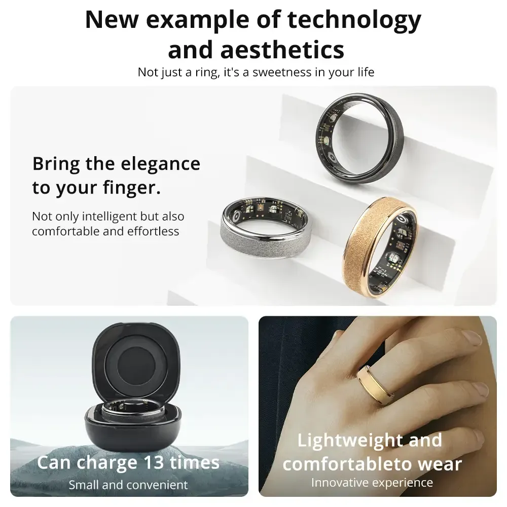 COLMI R10 Smart Ring - Black — view 5