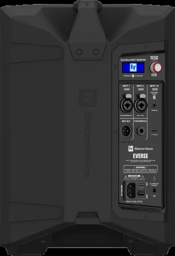 Electro-Voice Everse 8, 8-inch 2-way Battery-Powered PA Speaker - Black — view 4