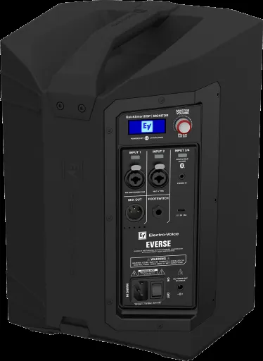 Electro-Voice Everse 8, 8-inch 2-way Battery-Powered PA Speaker - Black — view 5