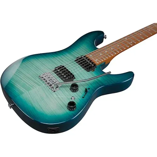 Ibanez Standard AZ24S1F Electric Guitar – Turquoise Burst — view 3