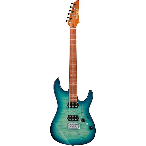 Ibanez Standard AZ24S1F Electric Guitar – Turquoise Burst — view 4