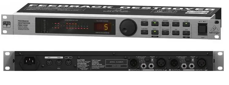 Behringer FBQ 1000 Feedback Destroyer — view 2