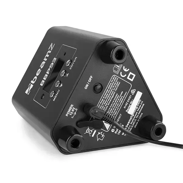 BeamZ BBP93 Battery Uplight Par 3 x 10w — view 5