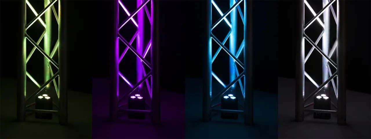 BeamZ BBP93 Battery Uplight Par 3 x 10w — view 7
