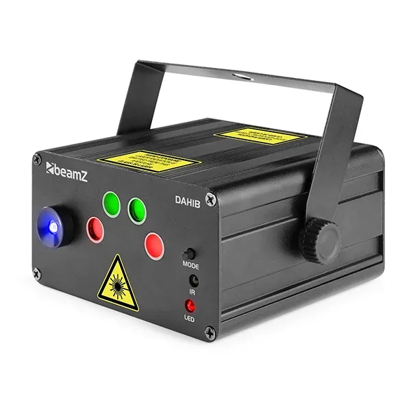 Beamz Dahib Double RG Gobo Laser w/Blue LED — view 2