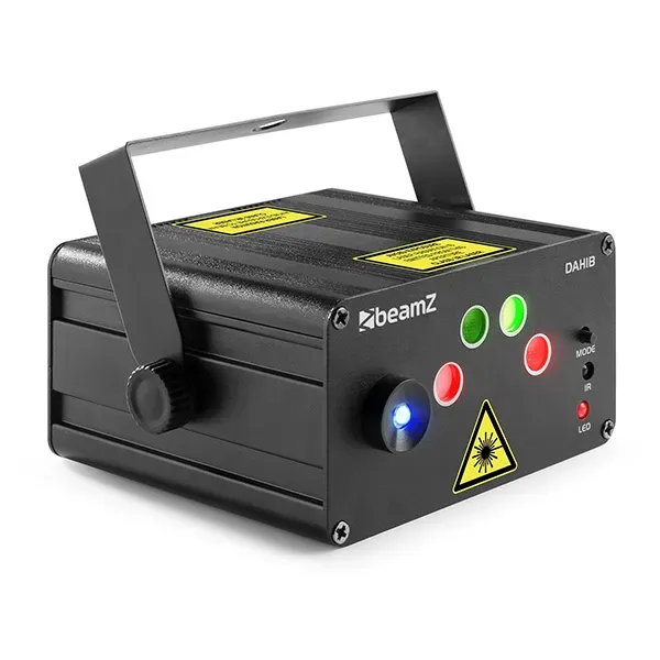 Beamz Dahib Double RG Gobo Laser w/Blue LED — view 3