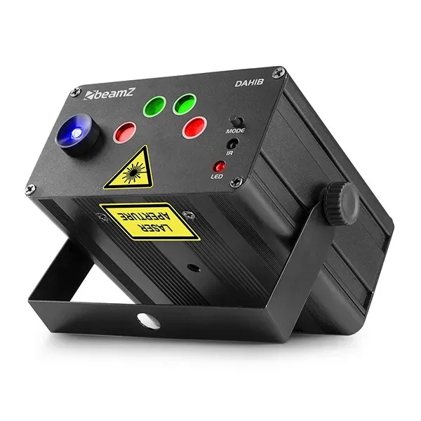 Beamz Dahib Double RG Gobo Laser w/Blue LED — view 4