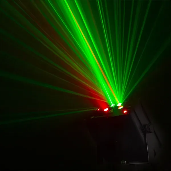 Beamz Dahib Double RG Gobo Laser w/Blue LED — view 6