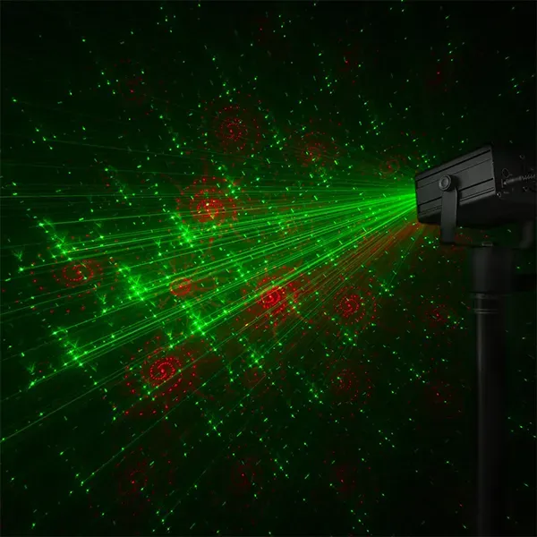 Beamz Dahib Double RG Gobo Laser w/Blue LED — view 9