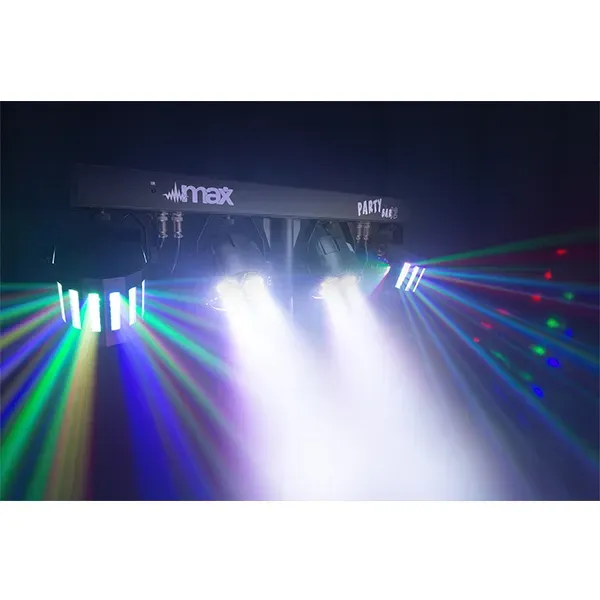 Beamz Partybar 12 Set - 2x Par and 2x Derby — view 8