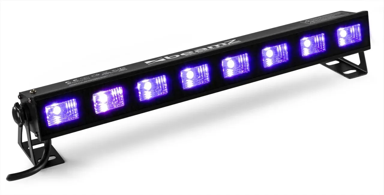 Beamz BUV93 Bar 8x3W UV LED's — view 2
