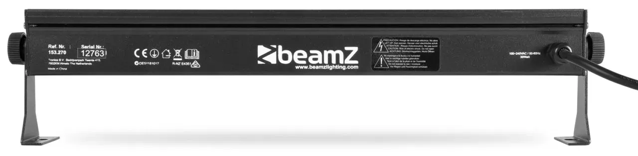Beamz BUV93 Bar 8x3W UV LED's — view 3